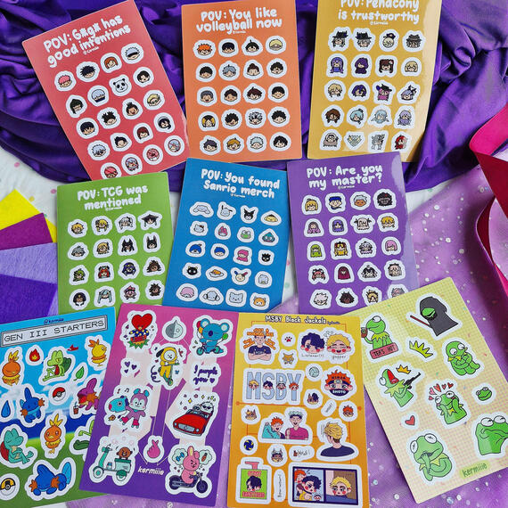Sticker Sheets