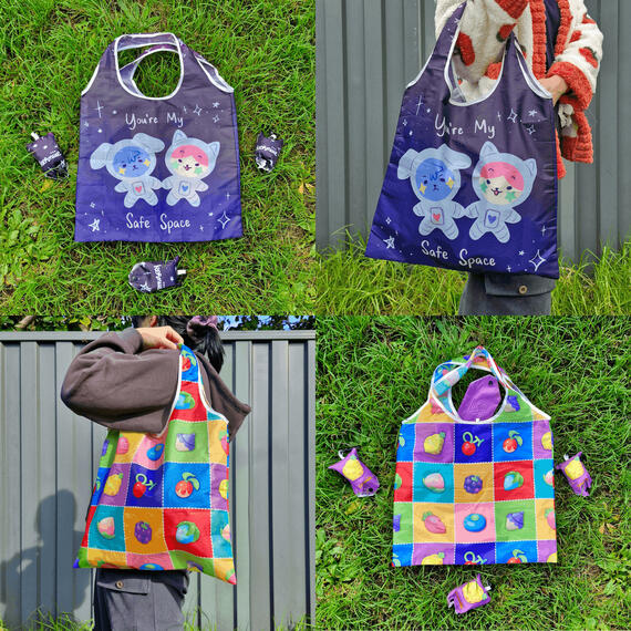Foldable bags
